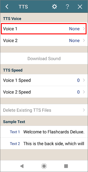 Flashcards DeluxeのTTS5