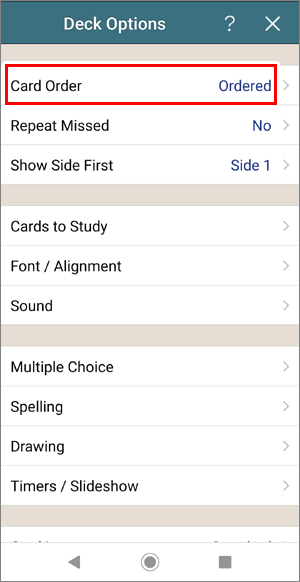 Flashcards Deluxeの復習1