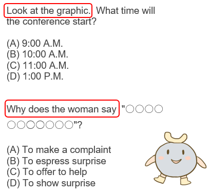 TOEIC Part3,4の先読み02